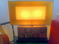 Fine Art Lamps Quadralli 21 inch In Line HI-Lo 60W 2 Lt Table Lamp330310ST