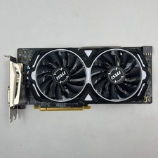 MSI Radeon RX 580 ARMOR OC 4GB GDDR5 Graphics Card RX 580 ARMOR 4G OC