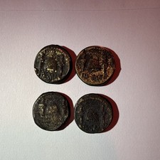 5x EID MAR Brutus Roman Ancient Coins Denarius Antique Genuine