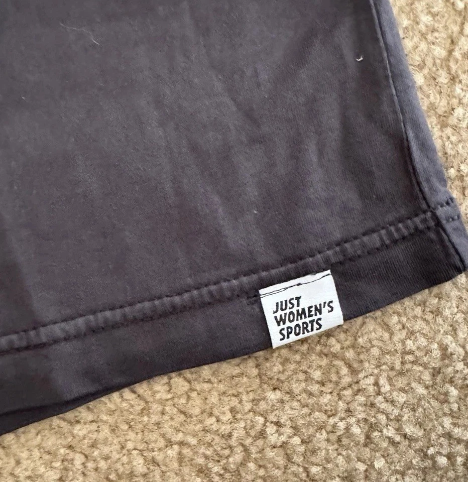 NUEVA BILLIE JEAN KING EE. UU. Foto Abierta Camiseta Solo Para Mujer Deportes Talla Pequeña Tenis Foto 3 de 4