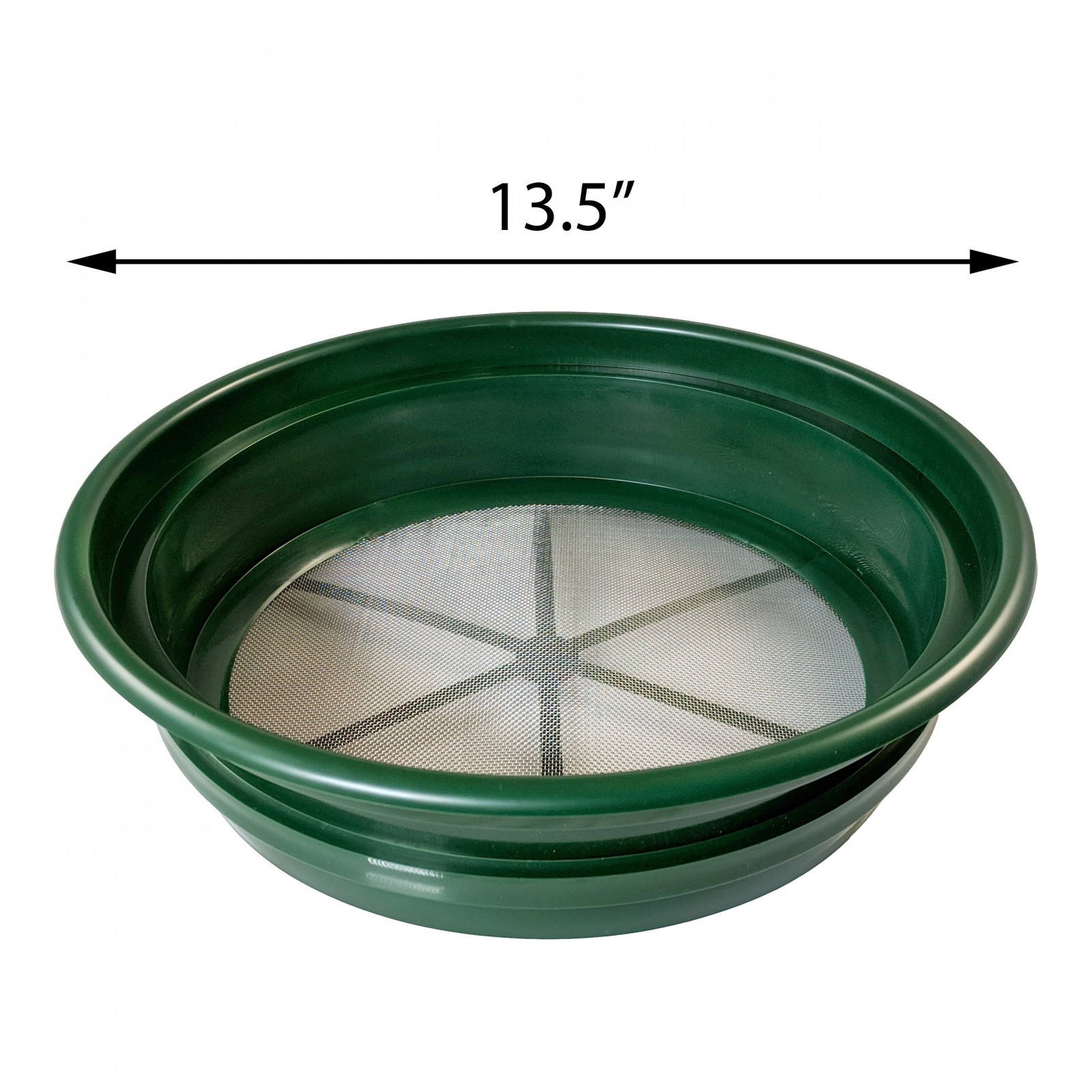 3 Piece Gold Panning Mining Classifier Sifting Set 1/50" 1/70" 1/100" Fine Mesh