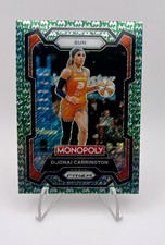 2024 Prizm DIJONAI CARRINGTON Monopoly WNBA  Green Shimmer /20 🔥 Sun Lynx