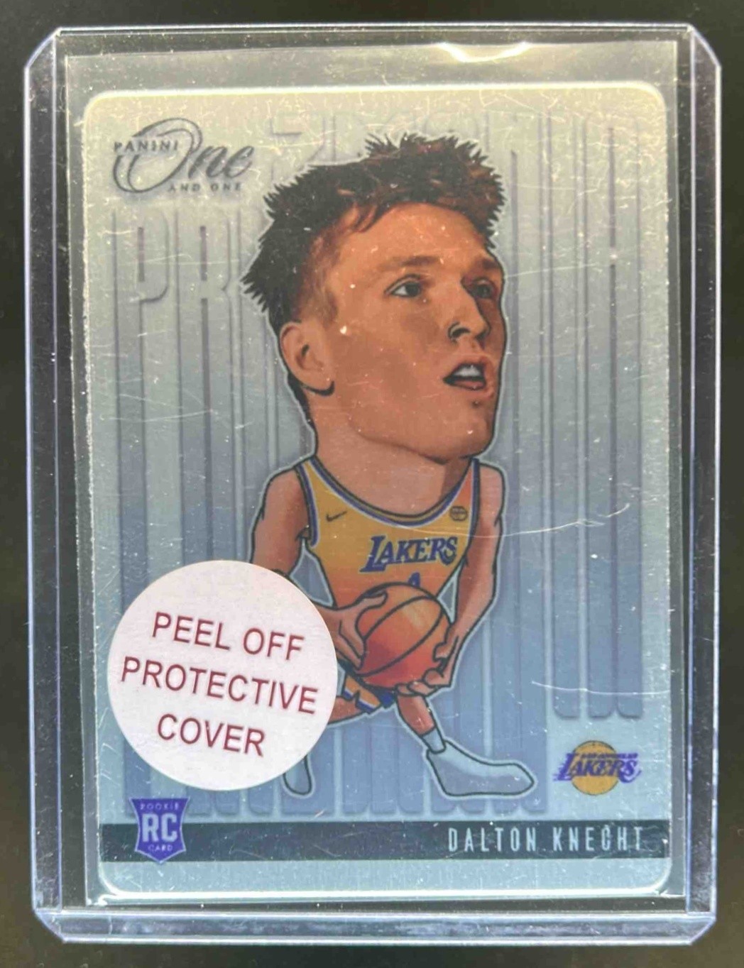 2024-25 Panini One and One Dalton Knecht Prizmania RC SP Rookie #6 Lakers