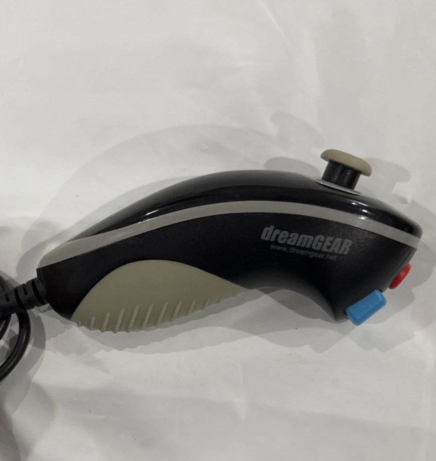 Black Nintendo Wii Nunchuck Controller Dream Gear Nunchuk Tested - Image 3 of 3