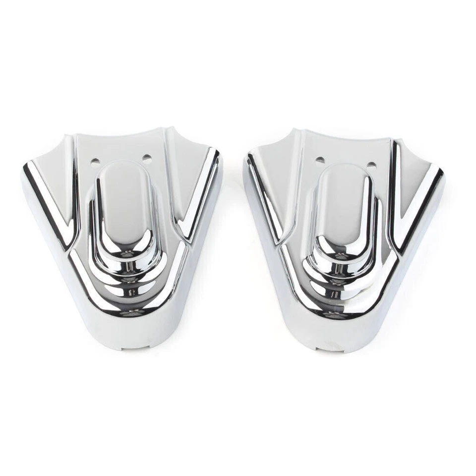 Chrome Rear Phantom Swingarm Axle Covers Cap for Harley Heritage Softail FXST/C - Изображение 2 из 4