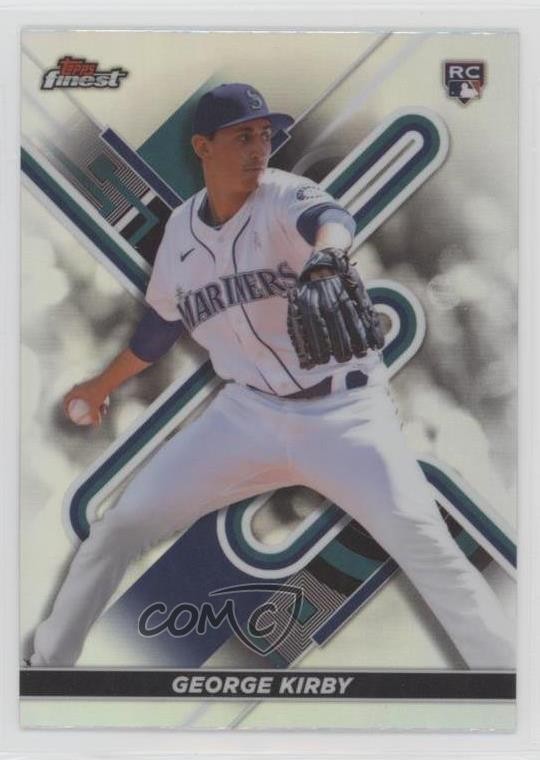 2022 Topps Finest Refractor George Kirby #12 16kt