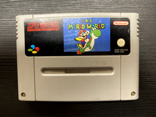 Super World Nintendo SNES Loose PAL EUR Bros