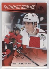 2023-24 Upper Deck SP Game Used Authentic Rookies Jersey Wyatt Kaiser #207 tp3