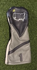 RARE NEW TaylorMade x Bespoke Golf Grey White Masters Driver Headcover