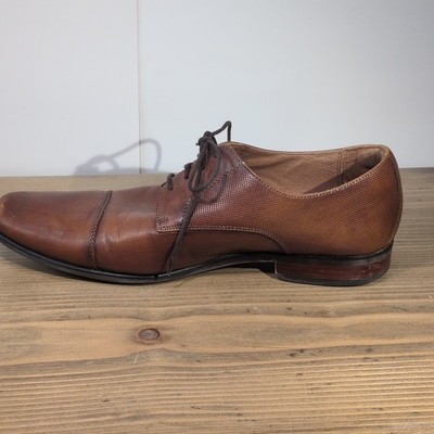 Florsheim 15149-221 Mens Brown Leather Cap Toe Oxford Dress  display picture 1