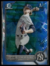 2022 Bowman Draft Sapphire Edition #BDC-43 Trystan Vrieling