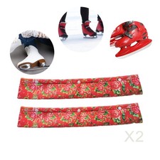 2Pcs Ice Skate Blade Covers Winter Portable Comfortable Water Absorbing Skating