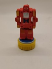 Vintage 1984 2” Transformers Rubber Stamp / Stamper - Complete