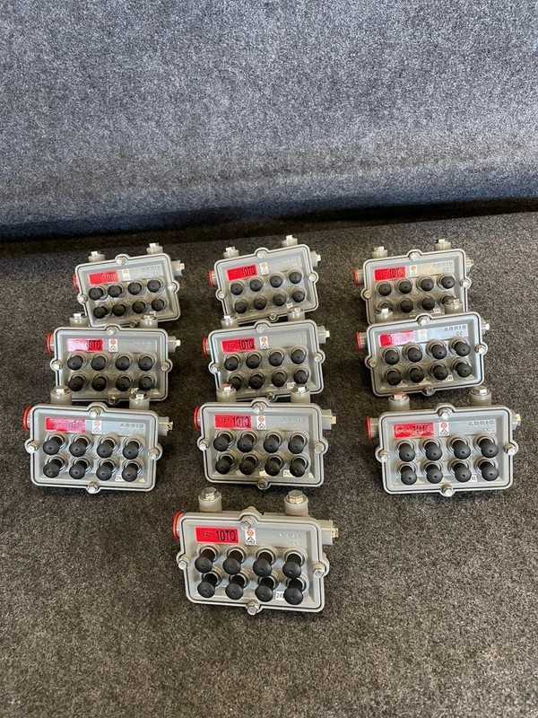 ARRIS FFT Complete RF Tap, 8-Way, 1.2 GHz, 10 dB Nominal Tap Value Qty 10