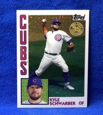 2019 Topps Silver Pack - 1984 Topps Baseball Kyle Schwarber #T84-28