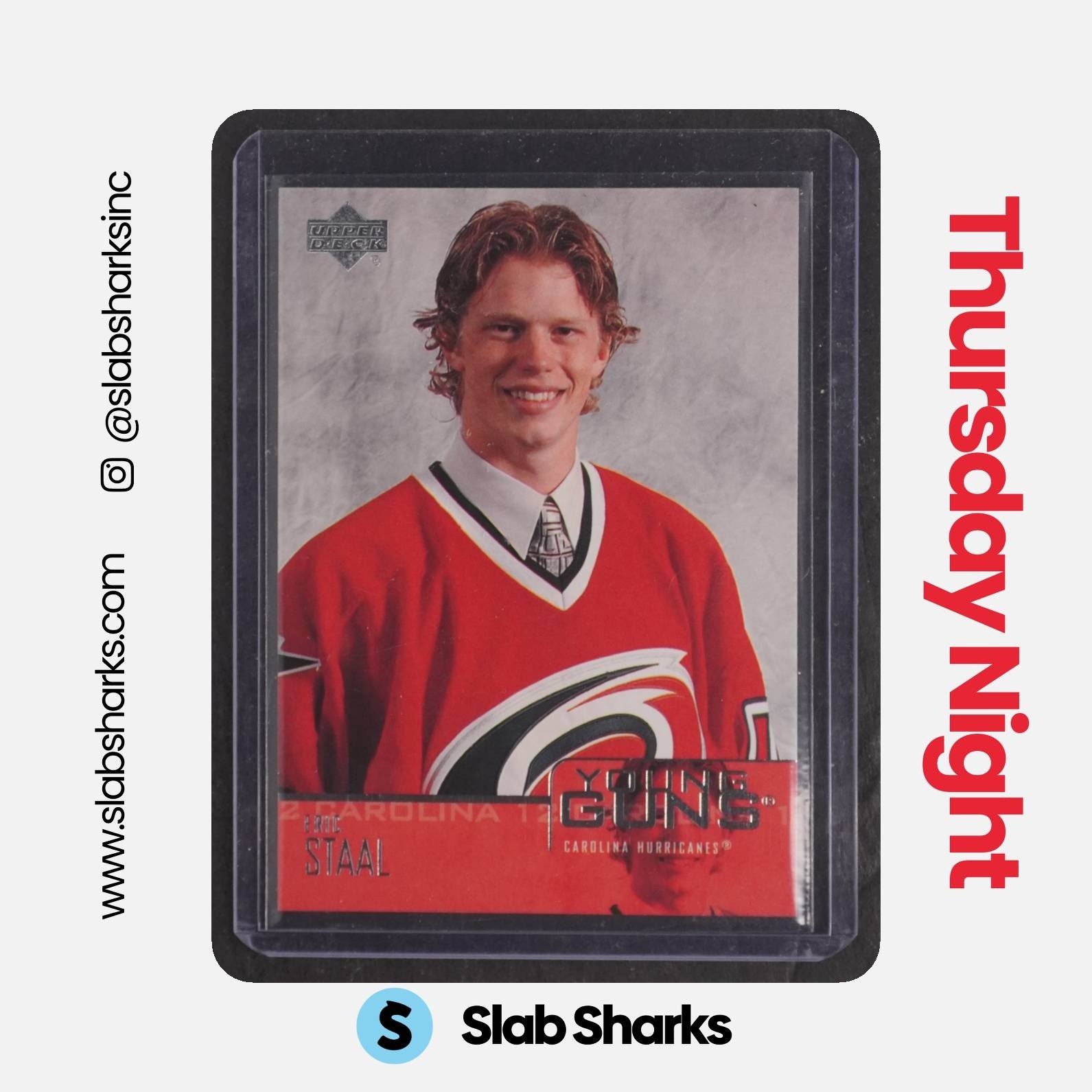 2003 UPPER DECK #206 ERIC STAAL RC YOUNG GUNS ROOKIE