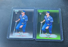 2025 Topps Stadium Club Brooks Lee Rookie Green Foil Parallel & Base