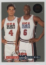 1993-94 Skybox Premium Christian Laettner Derrick Coleman #7 0uf1