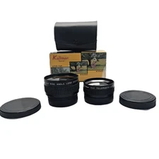 Kalimar Telephoto Wide Angle Auxiliary Lens Set for Canon Sure Shot w/ Box