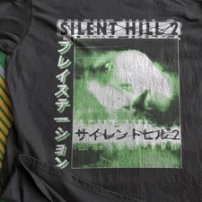SILENT HILL 2 JAPANESE DESIGN GRAPHIC TEE S-5XL