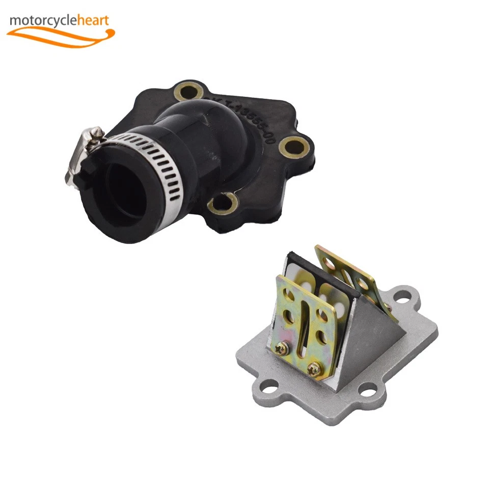 VÁLVULA DE CAÑA COLECTOR DE ADMISIÓN RENDIMIENTO PARA SCOOTER YAMAHA JOG VINO 50 1PE40QMB Foto 2 de 4