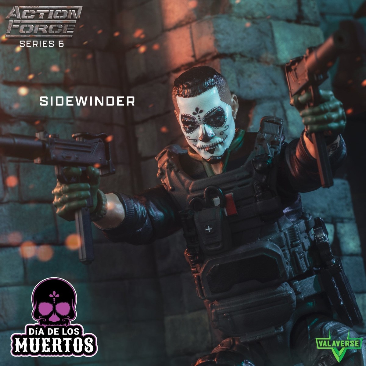 Valaverse Action Force Sidewinder (Dia De Los Muertos) - 2025