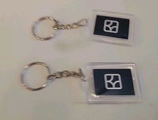 612  With Logo Silver Color With Lot Of 2 Key Chain New Without Tags