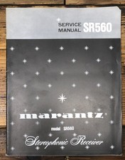 Marantz SR560 SR-560 Receiver Service Manual Original 