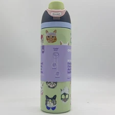 Owala 24oz FreeSip Water Bottle Cat Collage Catwala Urban Outfitters Exclusive