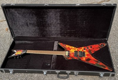 2006 Dean Dimebag Darrell Signature ML Dime-O-Flame W/OHSC Pantera Dimeoflame