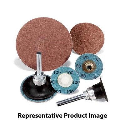 United Abrasives 50269 Sait-Lok-R 3A 1-1/2'' Premium Grinding Disc 100Grit 100 pk
