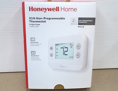 HONEYWELL RTH11B/N HOME X1N NON-PROGRAMMABLE THERMOSTAT SINGLE-STAGE 1-HEAT/COOL