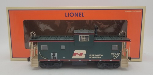 Caboose Lionel 6-17671 Burlington Northern Extended Vision #154 EX/caja | Condition: Used