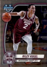 2024-25 BOWMAN UNIVERSITY CHROME - RILEY KUGEL #70