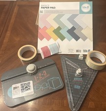 We R Memory Keepers 123 Punch Board and Banner Punch Board Kit New Party Set