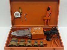 BISSO PIPE FUSION WELDING MACHINE 20–63 MM 2000W AC 220V ACCESSORIES AS SHOWN