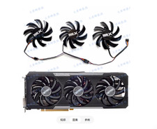 For SAPPHIRE R9 380 390 390X 280 290 290X Platinum Graphics Card Fan