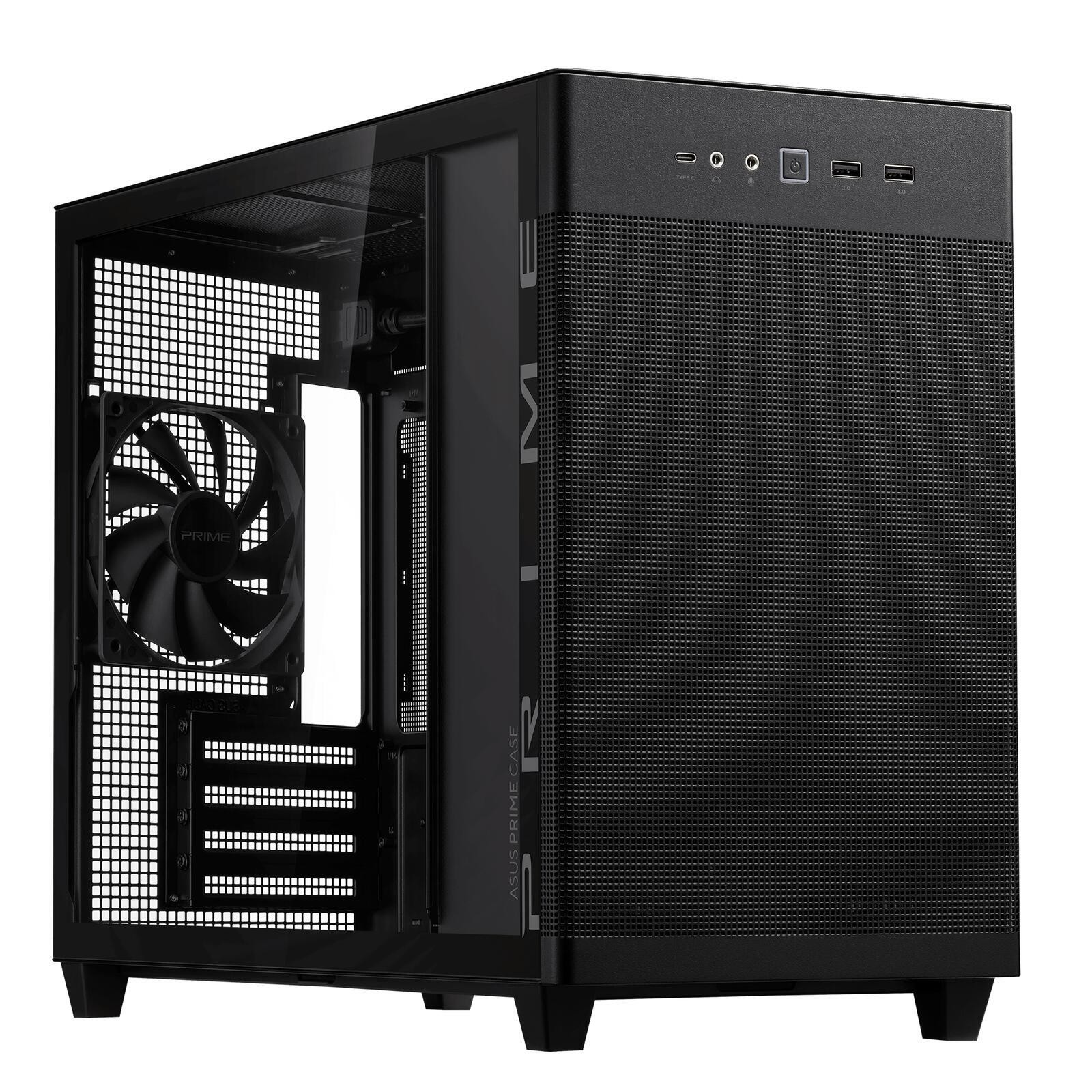 Закаленное стекло ASUS Prime AP201 microATX Gehuse schwarz 1679000₽