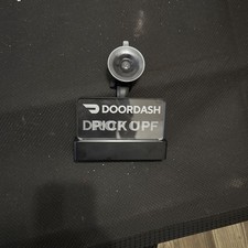 DoorDash Mini Quad Sign   4-Sided Car Topper for Deliveries