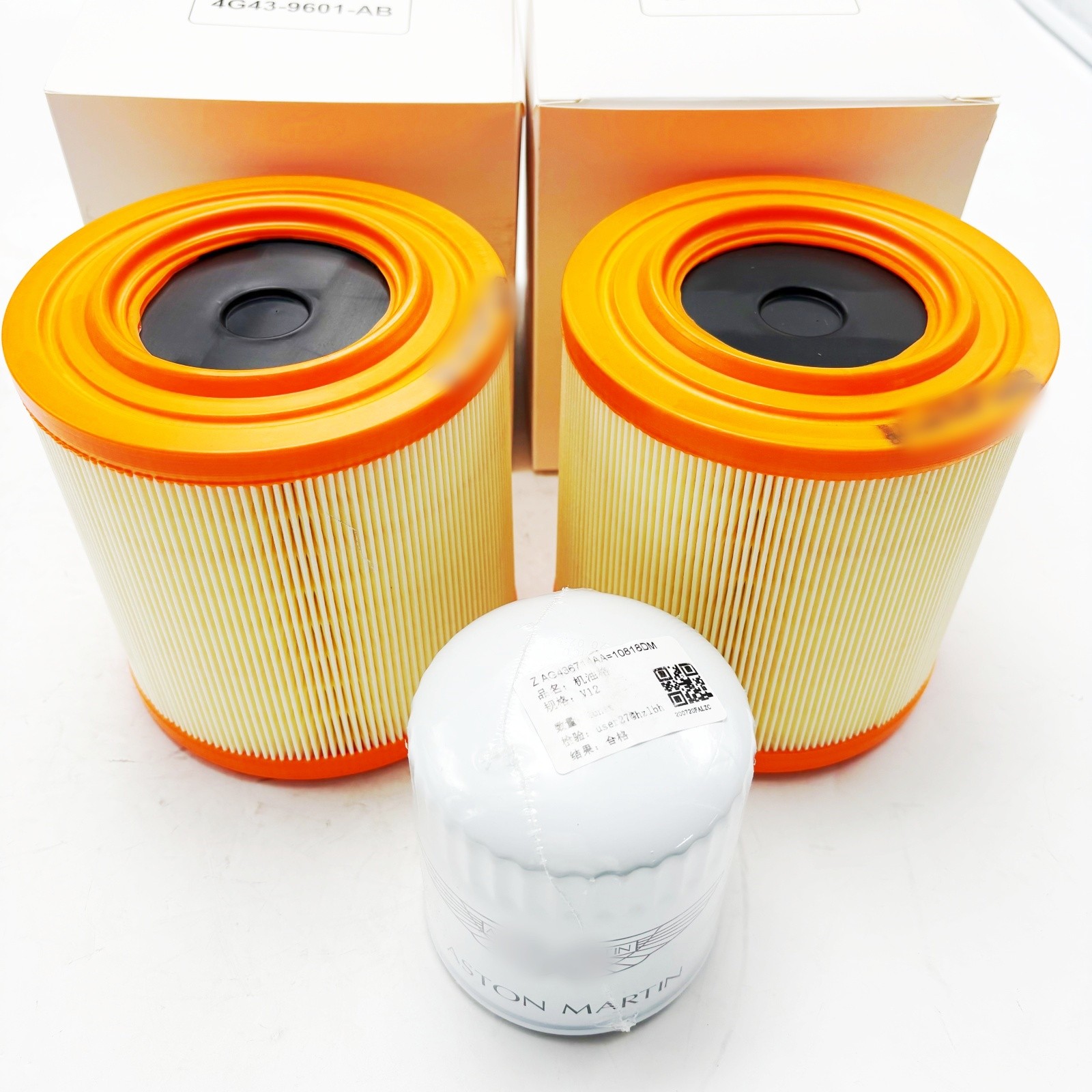 3pcs Air Filter & Oil Filter for Aston Martin Rapide DB9 DBS V12 4G43-9601-AB