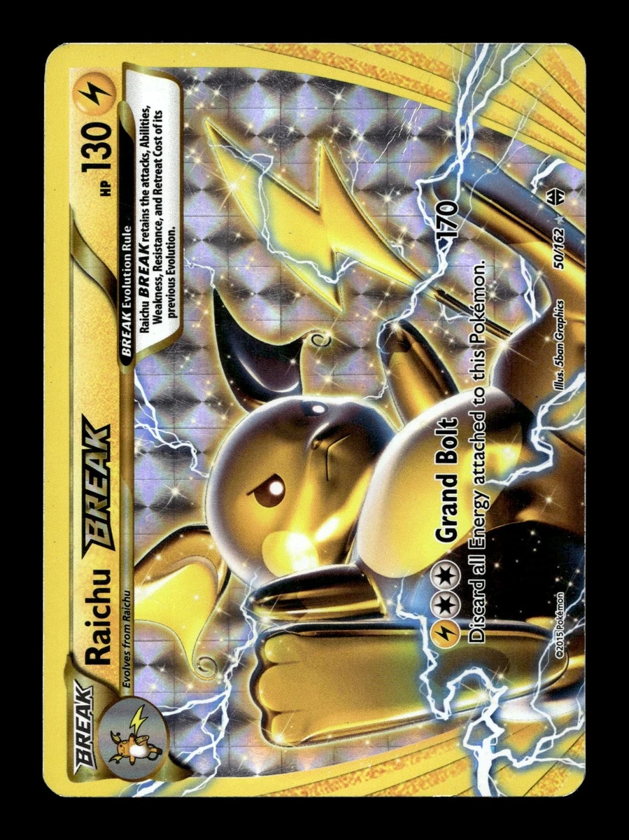Raichu Break Pokémon TCG Cards for sale | eBay
