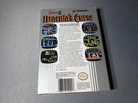 Castlevania III 3 Dracula&rsquo;s Curse NES Nintendo Game Complete In Box