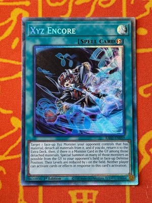 YUGIOH XYZ ZUGABE COLLECTORS RARE NM RA02-DE059