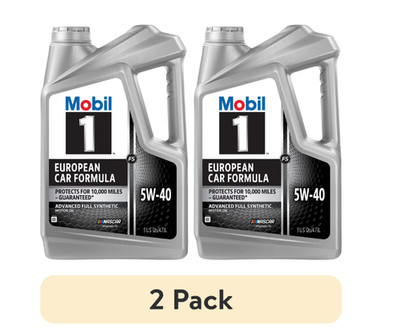 (2 pack) FS European Car Formula Full Synthetic Motor Oil 5W-40, 5 Quart