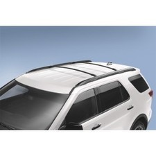 Ford Explorer 2016-2019 Carrier Cross Bar Roof Rack Rails Set Black 2-piece