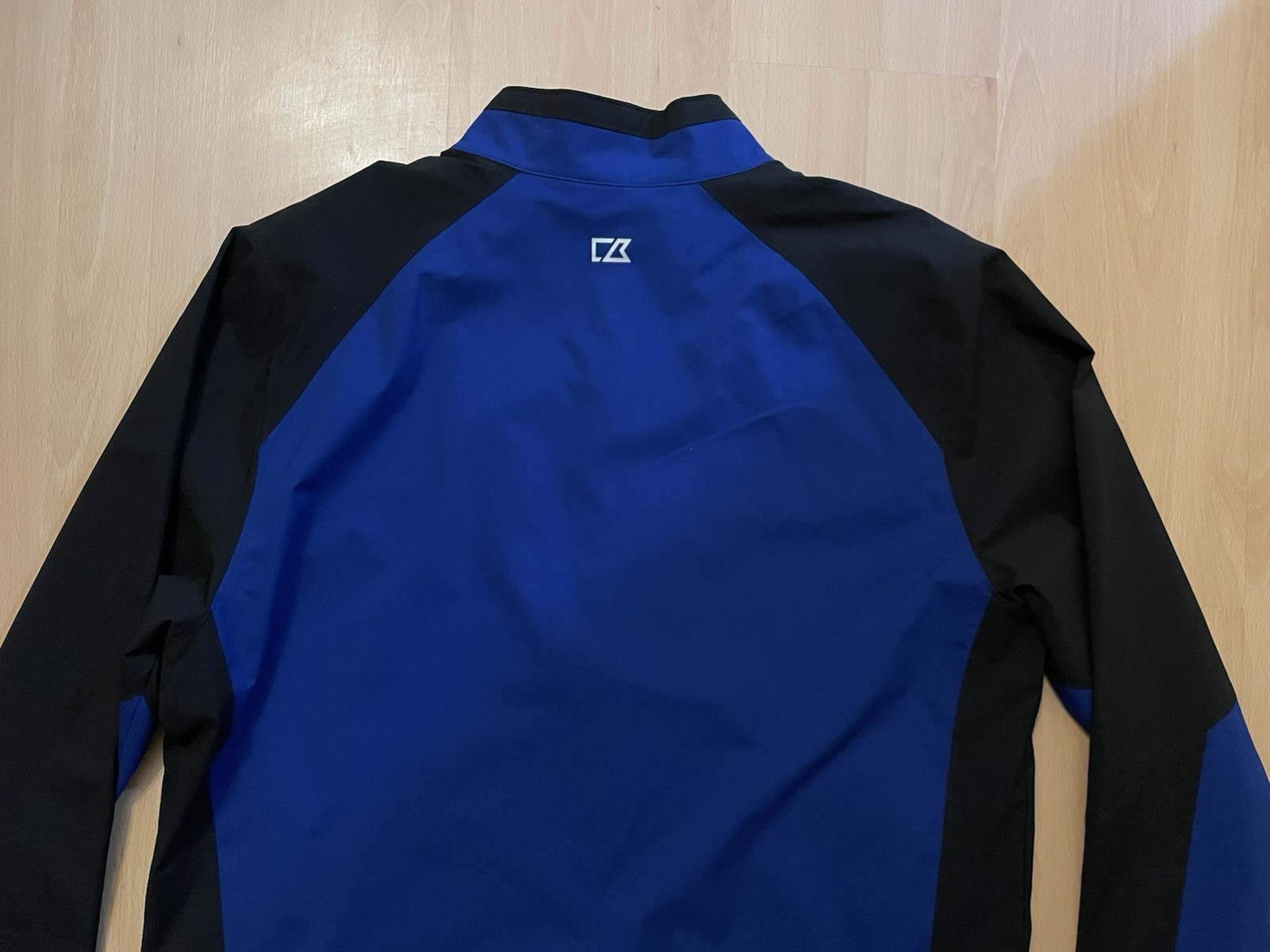 Kansas City Royals XL Blue/Black 1/2 Zip Cutter & Buck Lightweight Jacket MLB