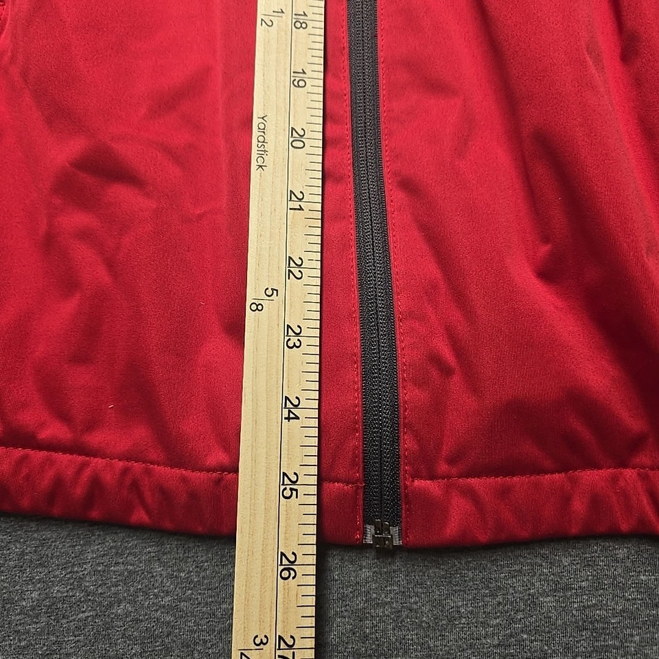 Chaqueta para mujer Antigua Boston Red Sox talla L grande roja negra cremallera completa licencia MLB Foto 4 de 4