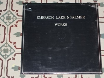 EMERSON LAKE & PALMER - Works Volume 1 DOUBLE LP FRANCE 1977 NEW SEALED