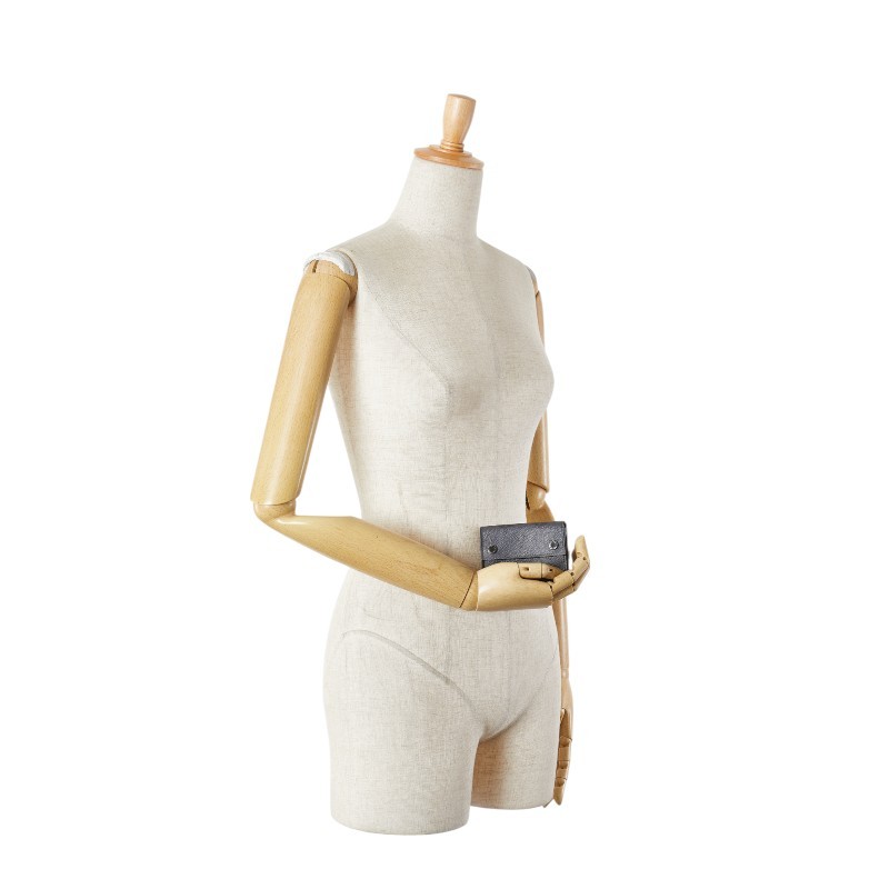 LOUIS VUITTON Monogram Eclipse Reverse Compact Wa… - image 11