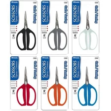 Bazic Craft Sewing 6" Scissors Stainless Steel Blades Office School Home Crafts